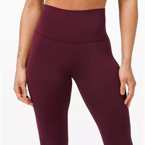 Lululemon Align 25” Sz 4, Cassis